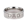 thumbnail image 3 of DPTALR Letter Men's Titanium Steel Jewelry 1pc, 3 of 9