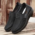 thumbnail image 2 of Mens Mesh Wide Width Slip on Loafers Walking Driving Shoes Breathable Casual Non Slip Work Sneakers Fall, 2 of 4