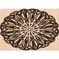 thumbnail image 1 of Ahgly Company Tapis Rectangulaire Lavable en Machine Intérieur Rouge Nuit, 5 Pieds x 8 Pieds, 1 of 7