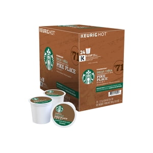 Starbucks SBK12434952 PikePlace Décaf K-Cup - Boîte de 24