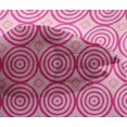 thumbnail image 4 of oneOone Viscose Chiffon Fabric Diamond & Circle Block Print Sewing Fabric BTY 42 Inch Wide, 4 of 4