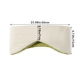 thumbnail image 3 of Sleep Eye Mask for Travel | Light Blocking Blindfold with Adjustable Strap | Breathable Sleeping Cover for Home, Office, or Nap, 3 of 6
