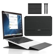 Qocolhg Laptop Sleeve Bag with Stand 15-15.6 Inch Universal Multifunctional Computer Bag Laptop Stand, Business Work Casual Computer Backpack School Supplies for College On Sale Clearance