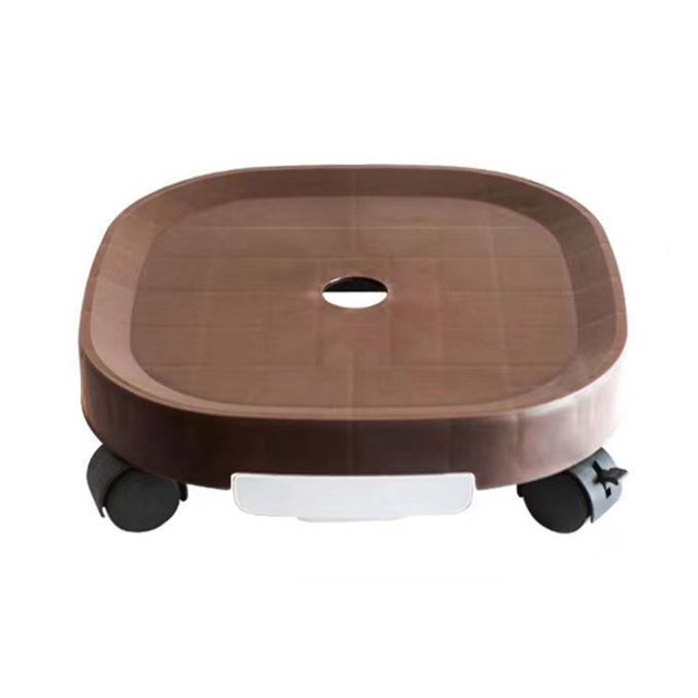 LCXmlly Plateau de Déménagement pour Pot de Fleurs avec Roues Forte Capacité pour Jardin