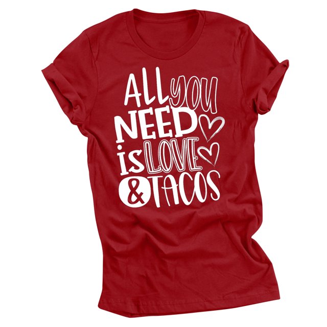 RKSTN Hauts pour Femmes Saint-Valentin Cœur d'Amour Lettres Imprimées Mode Blouse Confortable Hauts Tempérament Couleur Unie Col Rond Manches Courtes Hauts