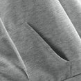 thumbnail image 4 of ORUYROP Femmes Zip Rayé à Manches Longues Crop Top Hoodies Casual Pulls à Cordon Veste Recadrée Sweatshirt Chemise, 4 of 5