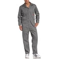 thumbnail image 2 of Dickies Mens Deluxe Blended Coveralls, L Tall, Gray, 2 of 4