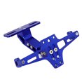 thumbnail image 4 of Motorcycle License Plate Holder, Motorcycle License Plate Holder Bracket, Adjustable Telescopic Aluminum Alloy with LED Light, 4 of 7