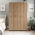 thumbnail image 2 of Systembuild Evolution Lory Framed 3 Door Wardrobe, White, 2 of 8