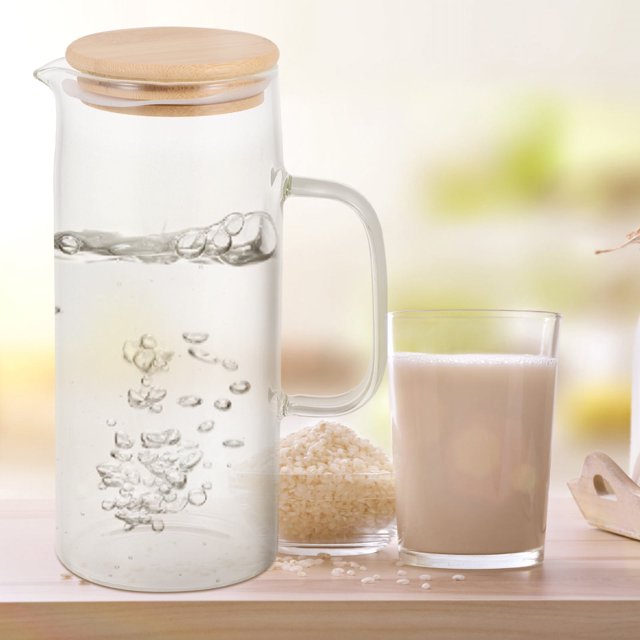 RENACLIPY Bouilloire à Eau en Verre Transparent Adaptée aux Cuisinières Électriques Casserole Multi-Usage