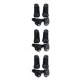 thumbnail image 2 of Ruiboury 4Pcs Horse Front Rear Leg , Protect XL Black Equine Fetlock Tendon Style A 3Set, 2 of 6