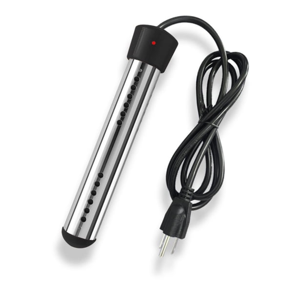 Heated Water Boiler Heater Submersible Instant Hot Water Heaters For Pool Bucket Bathtub With Thermometer Black US