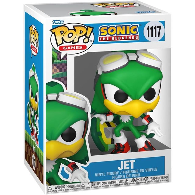 Pop Games Sonic The Hedgehog 3.75 Inch Action Figure - Jet #1117