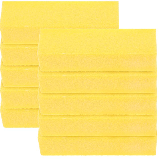 MasteelfCA 10pcs Nail Files for Manicure Pedicure Sponge Nail Files Finger Nail Files Nail Buffer Blocks