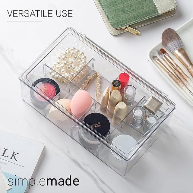 Storage Boxes and Removable Partition Organizers for Kitchen Cabinets Pantry Refrigerator Cabinets
