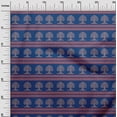 thumbnail image 2 of oneOone Viscose Jersey Fabric Arrow & Tree Block Printed Craft Fabric BTY 60 Inch Wide, 2 of 5
