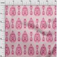 thumbnail image 2 of oneOone Polyester Lycra Feuilles & Imprimé Ethnique Floral 1 Yard 56 Pouces de Large, 2 of 4