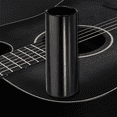 thumbnail image 2 of 2 Pcs Glissière de Guitare Noire en Acier Inoxydable avec Doigt, 2 of 8