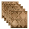 thumbnail image 1 of Great Lakes Tin 2ft x 2ft Tin Ceiling Tiles 5 Pack, Tin-Plated Steel, Class A Fire Rated, 1 of 6