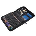 thumbnail image 3 of 95pcs Art Painting Sketch Tool Kit with Colored Pencil Graphite Pencil Charcoal Pencil Eraser, 3 of 14