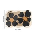 thumbnail image 3 of Diatomite Absorbent Floor Mat | Non Slip Bathroom Door Mat | Quick Dry Microfiber Rug for Shower, Vanity, & Pets | Multi-Use | 15.74x23.62in | Soft, Thick, Machine Washable | 1 Pack, 3 of 6