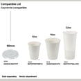 thumbnail image 2 of Café Express (500 Count) 12oz - 354 ml Drinking Paper Cups, Disposable Beverage Drinking Cold Cups for Parties, Picnics, Events, Take-Out, 2 of 4