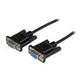thumbnail image 1 of StarTech.com 1m Black DB9 RS232 Serial Null Modem Cable F/F - DB9 Female to Female - 9 pin RS232 Null Modem Cable - 1 meter, Black - Null modem cable - DB-9 (F) to DB-9 (F) - 3.3 ft - molded, thumbscrews - black - for P/N: PCI2S5502, PEX4S953, PEX4S953LP, 1 of 3
