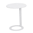thumbnail image 4 of Siruishop Small End Table Sofa Bedside Coffee Table Multifunction with Base Modern for Dorm Sofa Couch Chair Patio Bathroom Home Office White, 4 of 8