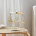 thumbnail image 1 of ziyahi Spinning Tea Light Candle Holder Candle Lover Ornament Rotating Candlestick Elk, 1 of 9