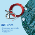 thumbnail image 2 of Swimline Hydrotools Protection Suprême Couverture d'Hiver pour Piscines Rondes hors Terre de 24 Pieds, 2 of 6