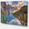 thumbnail image 2 of Design Art - Lac Moraine dans le Parc Banff Canada, 2 of 3