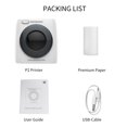 thumbnail image 2 of Riwcyla Pocket Printer Printer Portable Thermal Printer 300dpi for Photo Picture Receipt Memo Note Label Sticker Compatible with Android iOS Windows, 2 of 6