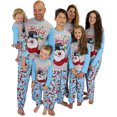 thumbnail image 1 of eKids Ensembles de Pyjamas de Noël Assortis pour la Famille, Pyjamas de Noël Assortis pour Adultes et Enfants, Ensemble de Pyjamas à Manches Longues, 1 of 7
