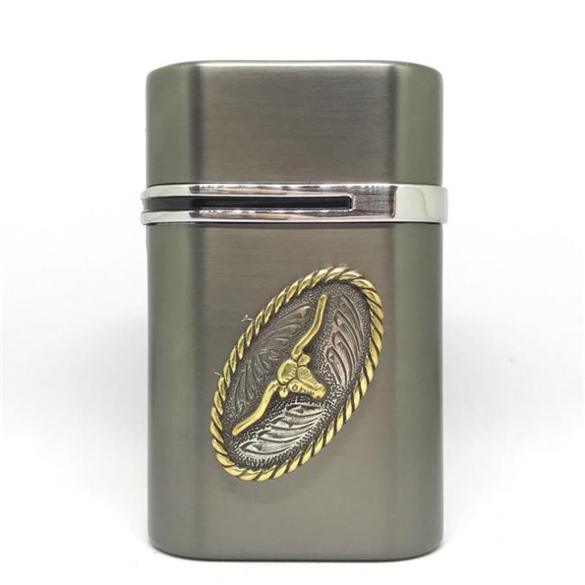 Cigar Cutters by Jim LD-LGH1 Longhorn Desktop Lighter