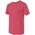 thumbnail image 3 of Hanes ComfortBlend EcoSmart T-Shirt à Col Ras du Cou pour Hommes, 3X, Rouge Chiné, 3 of 6