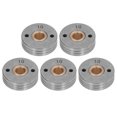 thumbnail image 2 of Weld Wires Roller, Compact Size Wire Feeder Wheel 5PCS Fine Machining  For BINZEl 15AK 24KD 36KD, 2 of 8