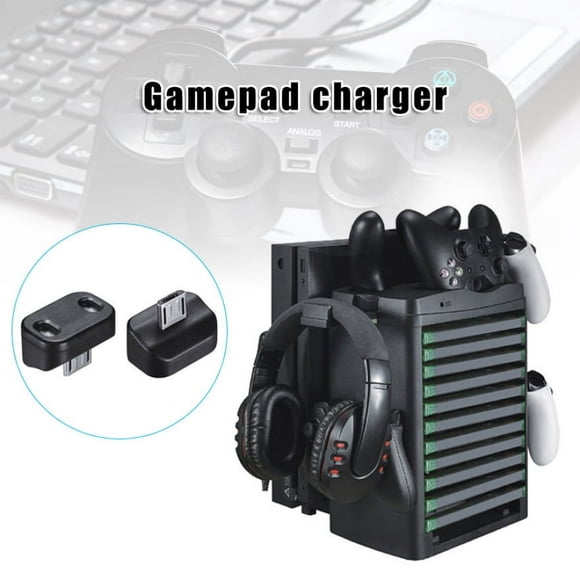PENGXIANG Cooling Fan Cooler Multi Game Charging Dock Station Stand for Xbox One/X/S Game Console