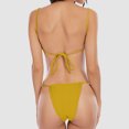 thumbnail image 3 of Birdeem Bikinis à Bretelles Larges Décontractés Mode Couleur Unie pour Femmes, 3 of 6