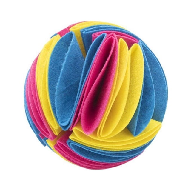 1pcs Pet Toy Dog Cat Foldable Sniffe Ball Mat Toy A Diameter 7.87 Inch