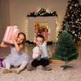 thumbnail image 4 of Premium Spruce Artificial Holiday Christmas Tree for Home, Office, Party Decoration, Easy Assembly, Metal Hinges & Foldable Base, 4 of 6
