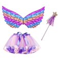 thumbnail image 3 of Girls Fairy Costume Set for Photography Prop Ballet Dance Performance Role Play, 3 of 9