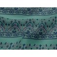 thumbnail image 4 of oneOone Viscose Jersey Fabric Leaves & Floral Block Print Sewing Fabric BTY 60 Inch Wide, 4 of 4