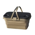 thumbnail image 1 of Folding Picnic Insulated Clear Kitchen Storage Containers Laundry Room Storage Containers Large Glass Storage Containers Cold Cuts Storage Containers for Fridge Vacuum Containers for Food Storage, 1 of 3