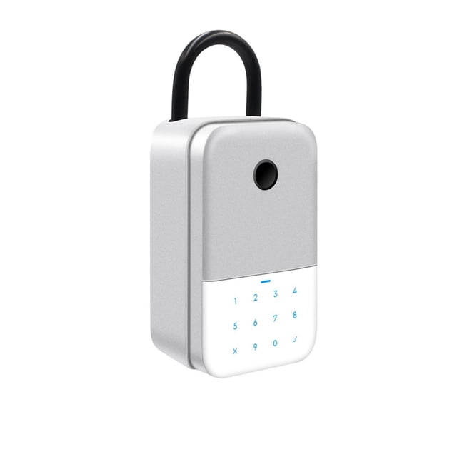Key Safe TTlock APP Finrprint Digital Key Box App Remote Access Wall Mount Combination Security Lockbox ,Strong Secure