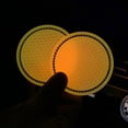 thumbnail image 3 of 4 Pcs Décor Fluorescent Cristal Strass Tapis de Voiture 2.75 Pouces Article #73, 3 of 6