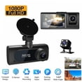 thumbnail image 4 of Kyusrd Car Accessories Tools and Decoration Deals!Three Recordingl Dash Cam Front Inside and Rear 1080P Driving Recorder for Cars With Nightc Vision/G Sensor/Parking Monitor/Loop Recording, 4 of 9