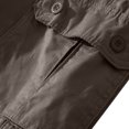 thumbnail image 4 of Styesk Mens Shorts Men's Pockets Cargo Pants Casual Button Classic Summer Short With Multi Pockets, 4 of 5