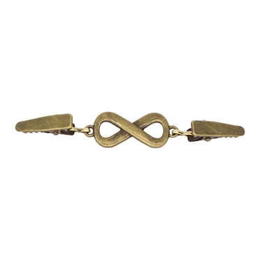 Alloy Cloak Clasps Sweater Brooch Clip Fastener for Scarf Women Shirt wearing Bronze