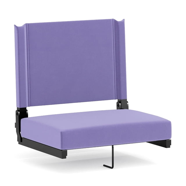 Grandstand Comfort Seats by Flash with Ultra-Padded Seat in Red