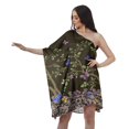 thumbnail image 1 of Moomaya 1 Robe à une Épaule Femmes Robe de Cocktail Décontractée Robes Caftan pour Femmes, 1 of 6